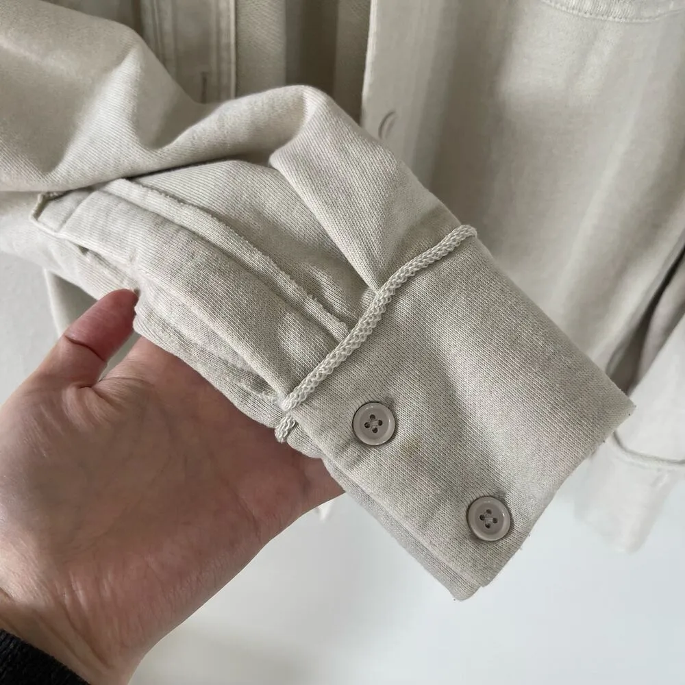 FP-style Forever 21 Shirt Jacket Shacket Beige (XS) - Image 7