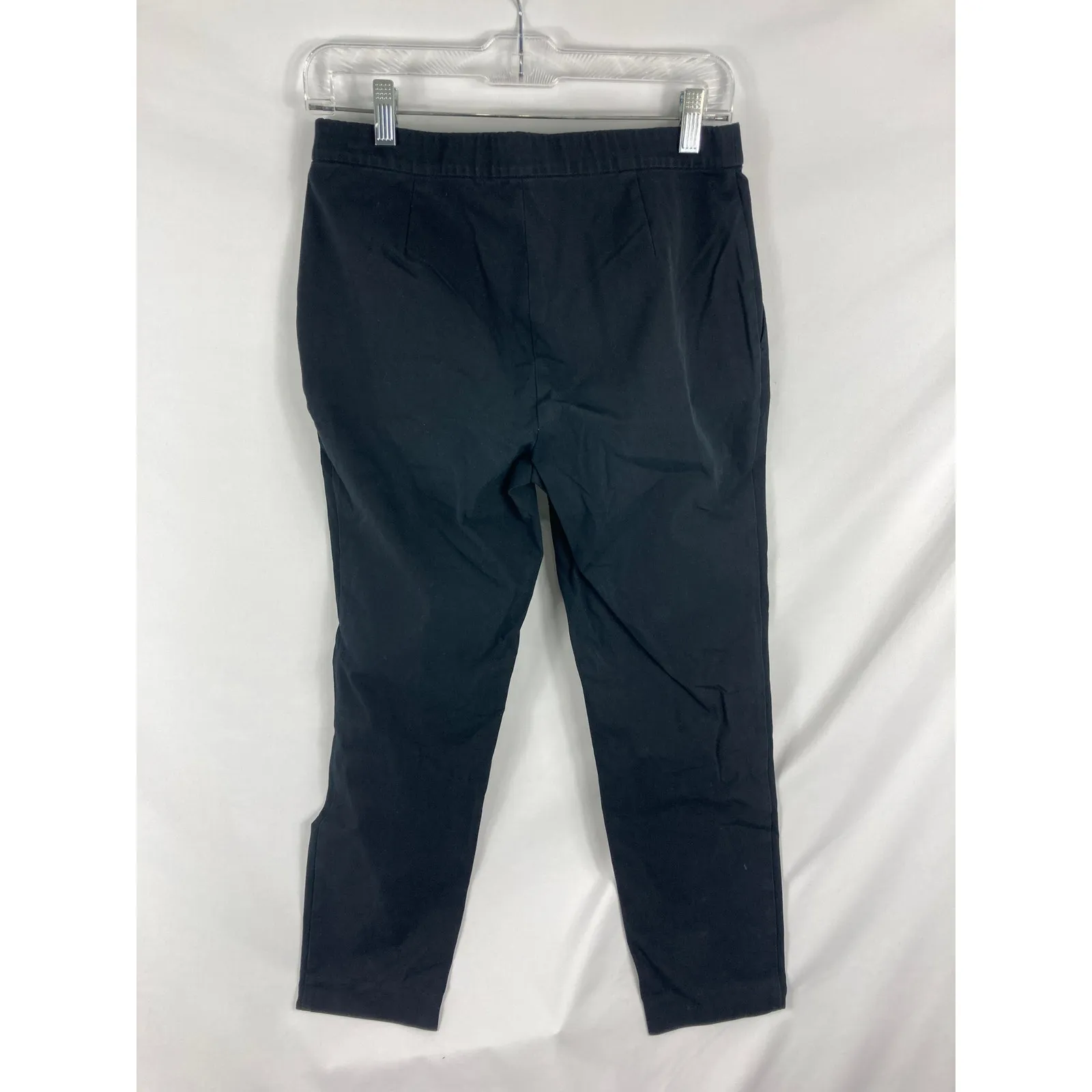 Theory Black Pull on Dress Pants w Pockets Size 6 - Image 4