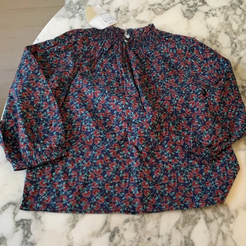 NWT J. Crew Factory Floral Smocked - Image 6