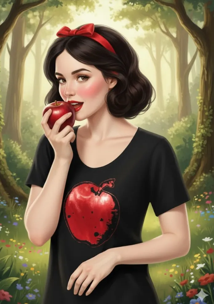 Disney Couture Black T - Image 2