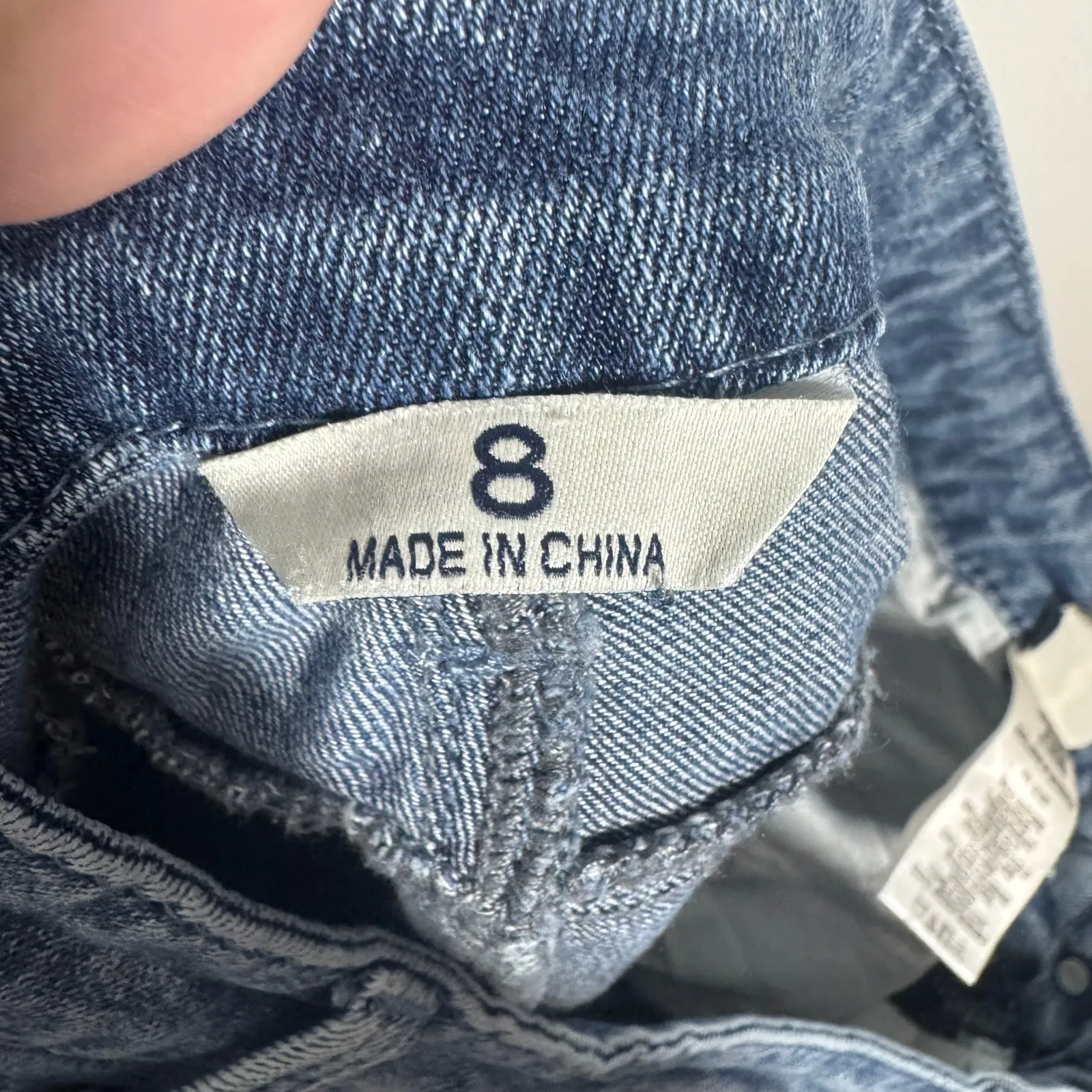 Laurie Felt Jean Women 8 Blue Boyfriend Style Cotton Minimal Modest Casual - Image 9