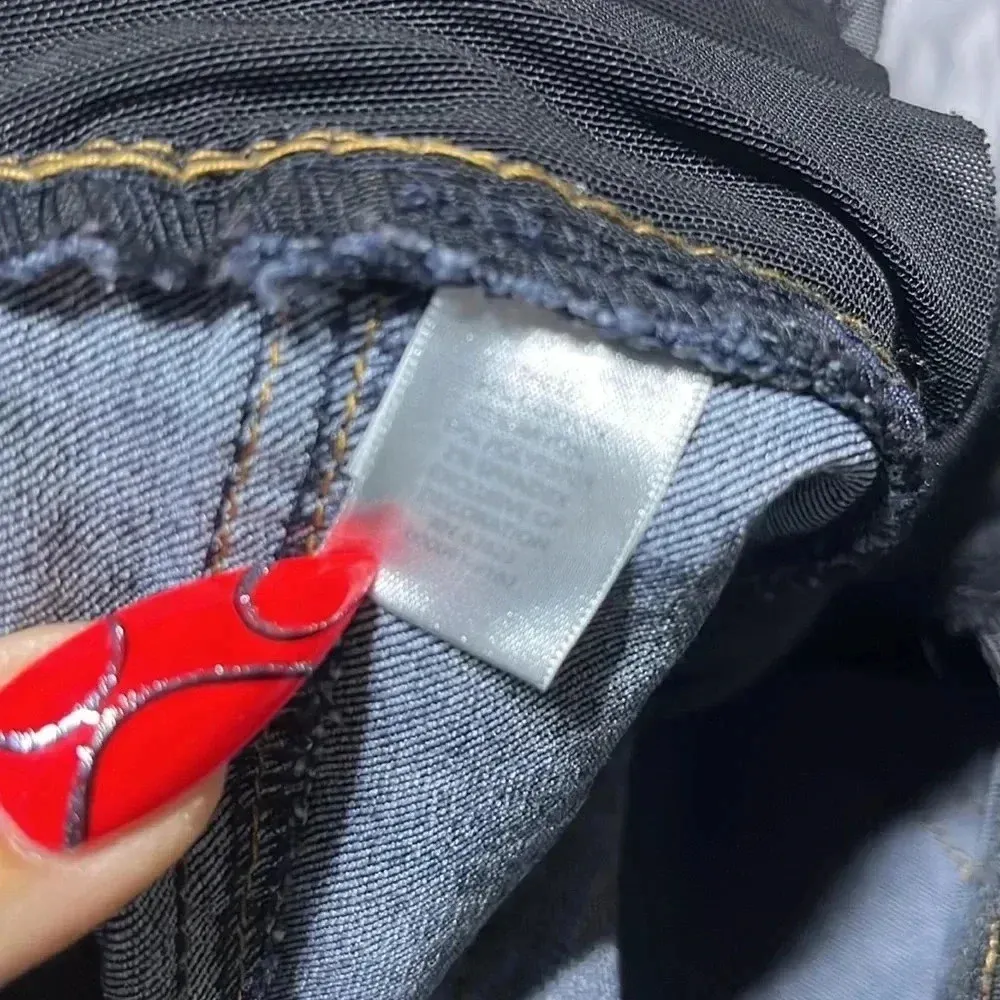 Christopher‎ & Banks Signature Slimming Petite Jeans Dark Wash Mid Rise - Image 7