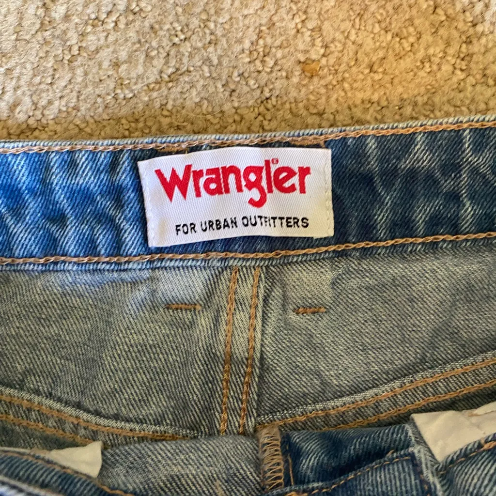 Wrangler x Urban Outfitters Drew high waist straight leg jeans - Image 3