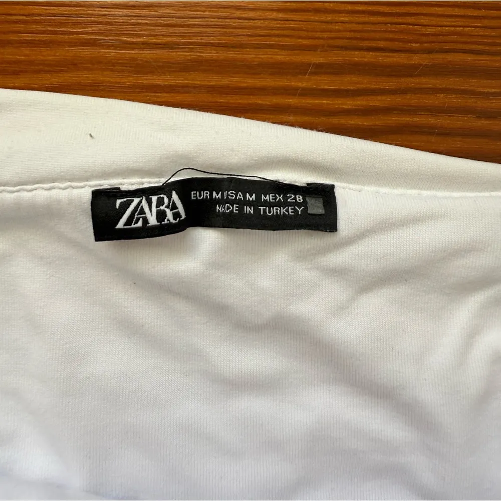 ZARA  white tube top - Image 3