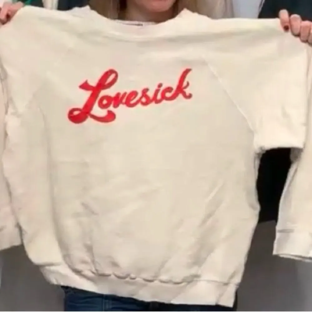 DAYDREAMER Lovesick Reverse Raglan Sweatshirt Size M New w/o Tag MSRP $108 - Image 7