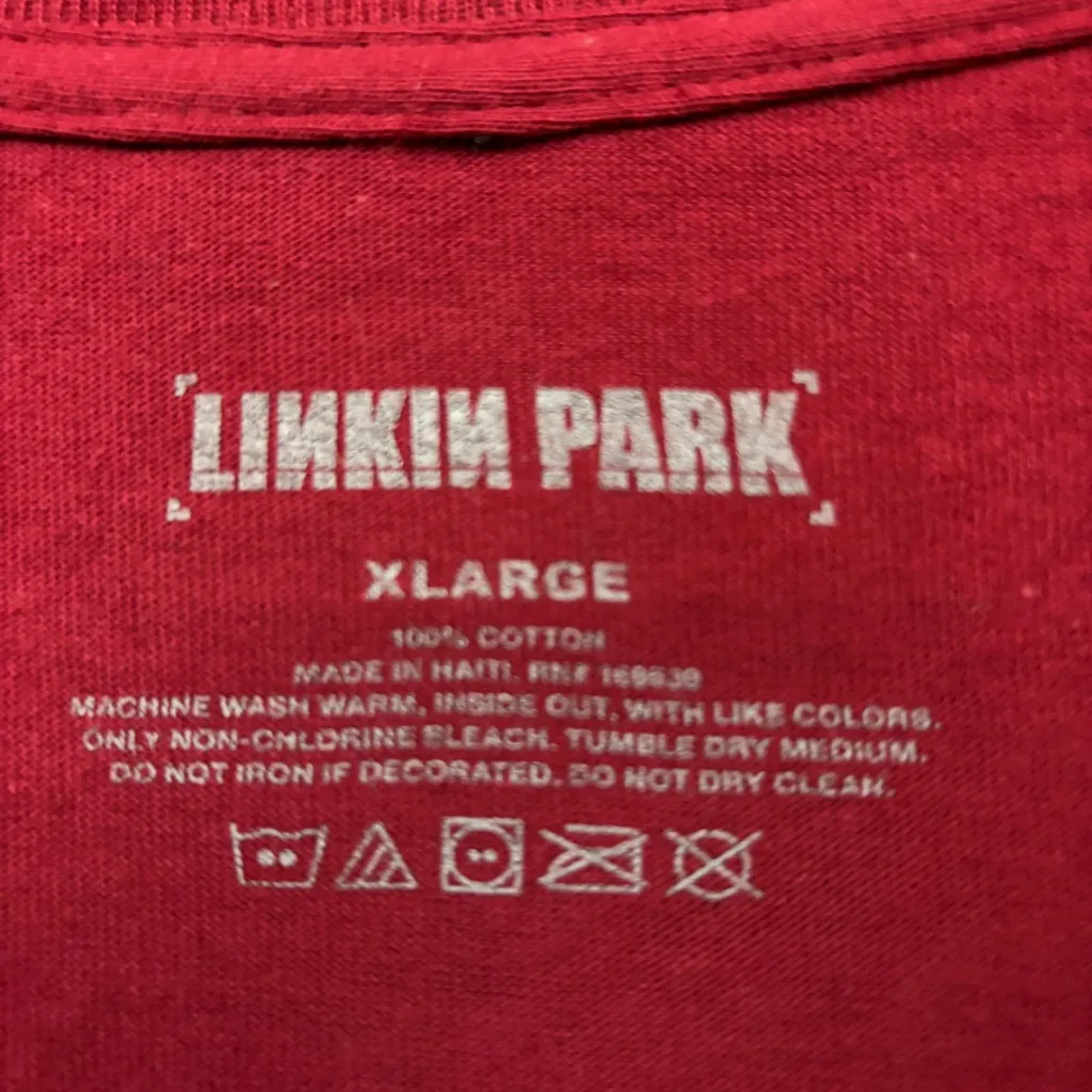 Linkin Park Hybrid Theory Album Rock Band T-Shirt Size Extra Large - Image 4