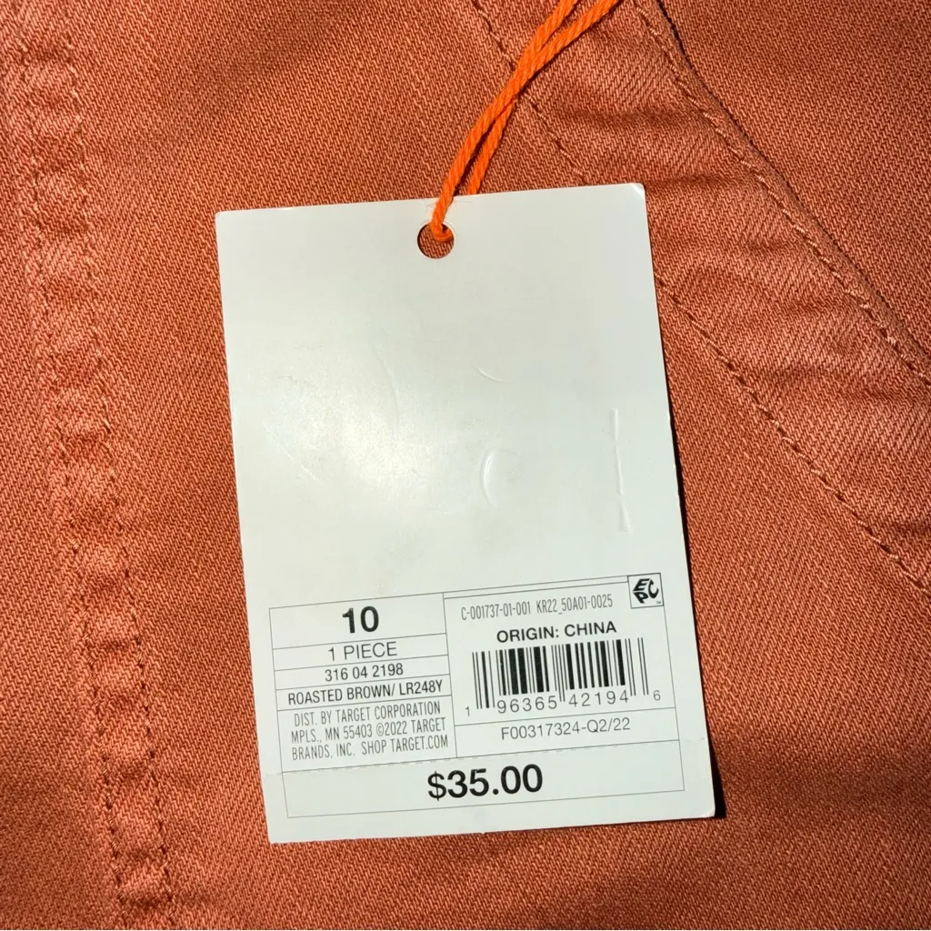 Knox Rose Women’s The Anywhere High Rise Flare Terracotta Pants Size 10 - Image 5