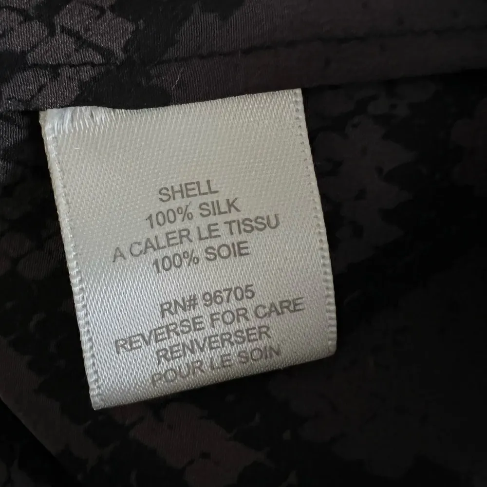 REBECCA TAYLOR Silk Snake Print Neck Tie Blouse | 6 - Image 7