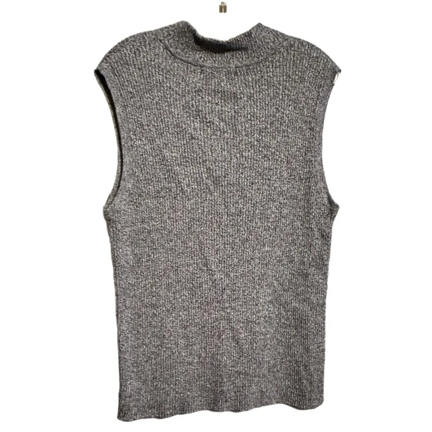 Vintage Reference Point II Sleeveless‎ Ribbed Sweater Size 1X - Image 3