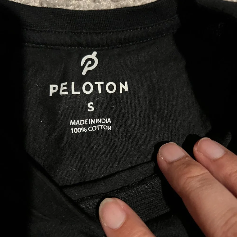 Peloton  small black tee - Image 7