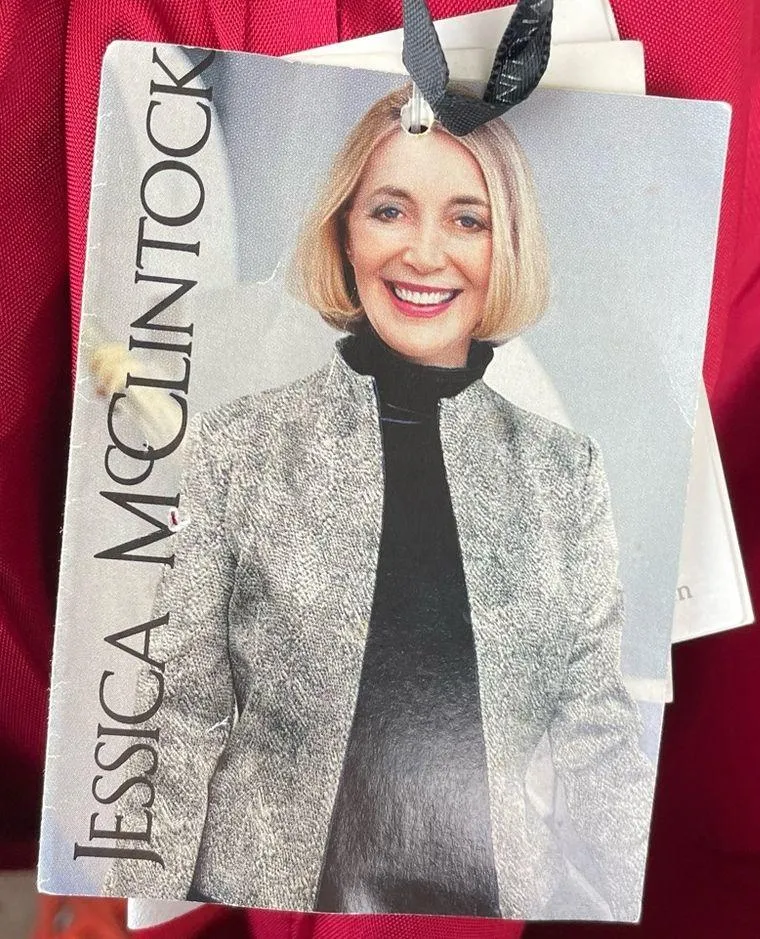 Vintage 90s Y2K Jessica McClintock Gunne Sax Two Piece Sleeveless Formal Dress - Image 10