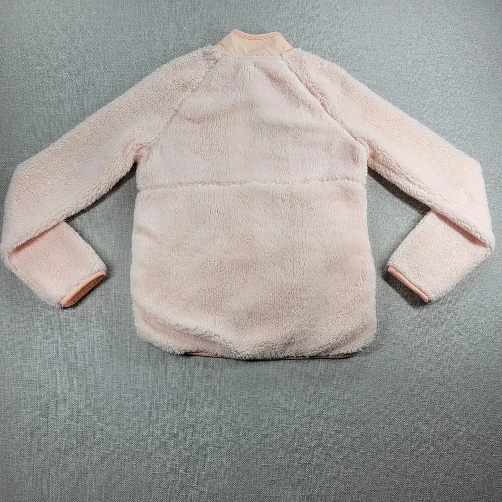 Sweaty Betty Womens Jacket 4 Tulle Pink Soft Touch Pennine Zip Through Fleece NW - Image 2