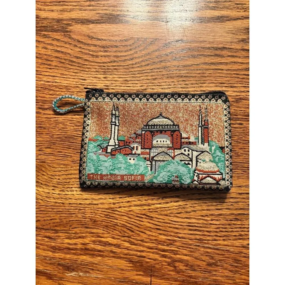 The Hagia Sophia Turkish Wallet Coin Purse Boho - Image 2