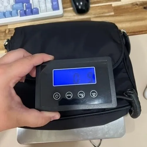 Talbots Black Nylong Crossbody Purse NWT $79 Zip Closure Washable Bag‎ Travel - Image 15