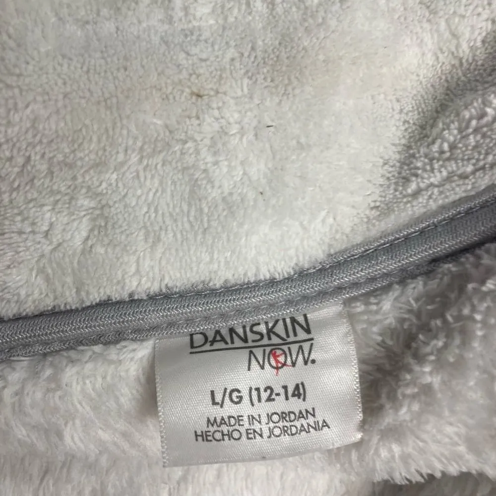DANSKIN Women’s Jacket Size Large‎ Gray & White Size Large - Image 6