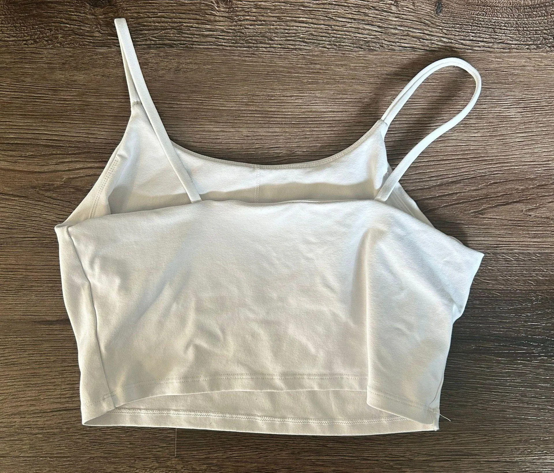 Athletic Workout Tank White - Image 2