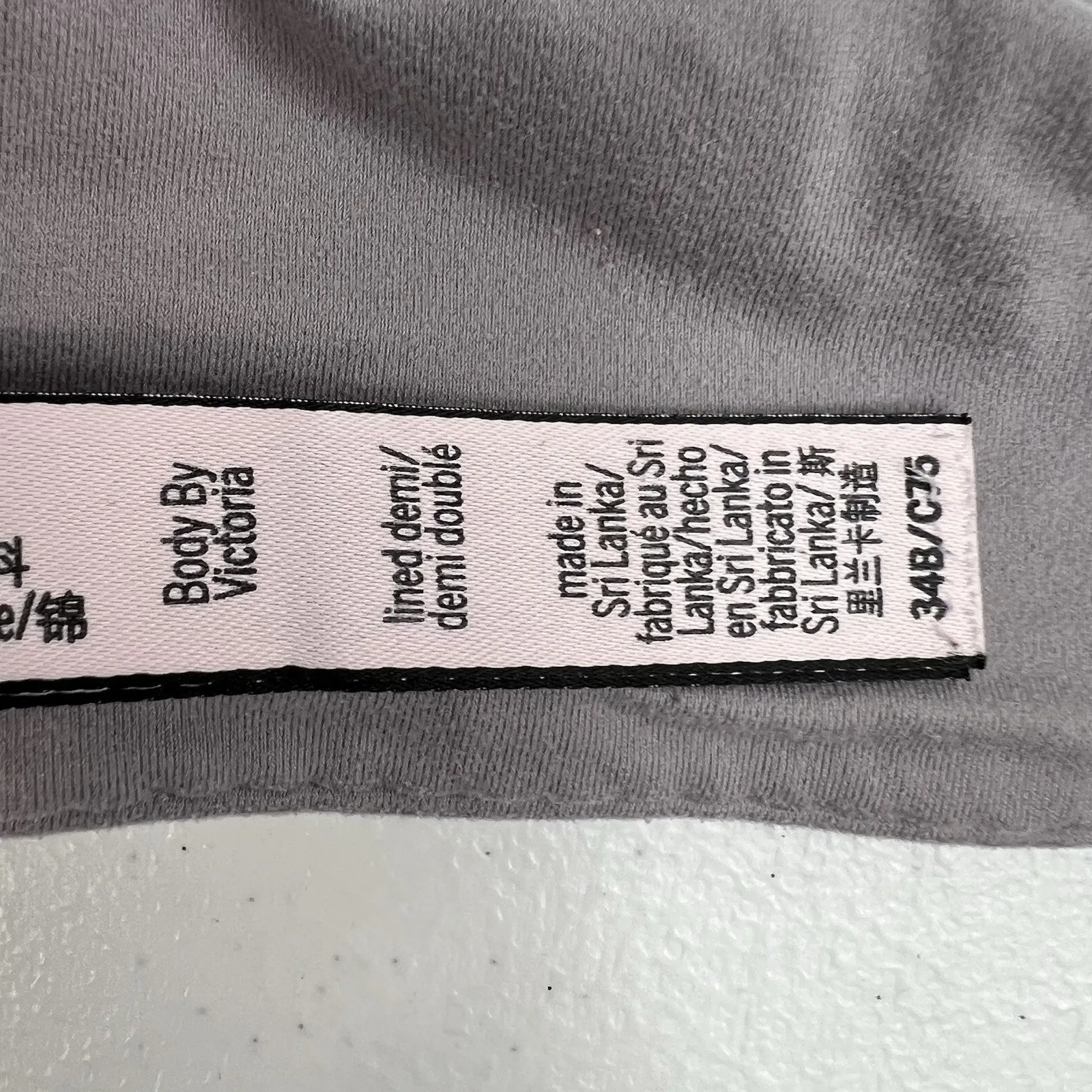 Victoria’s Secret Size 34B Bra Lined Demi T-Shirt Coverage Underwire Push Up - Image 13