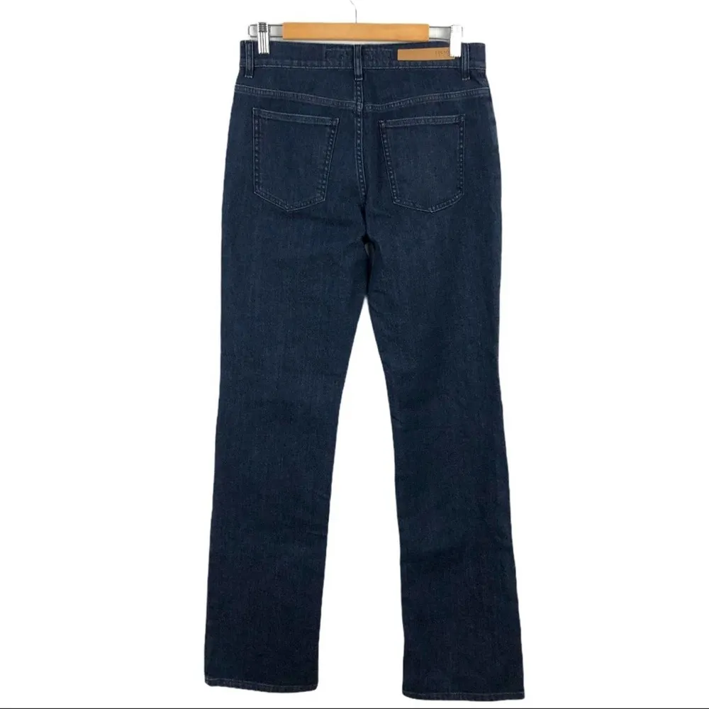 New Escada Sport High Rise Straight Leg Jeans Dark Wash Size 38 Women's Denim - Image 6