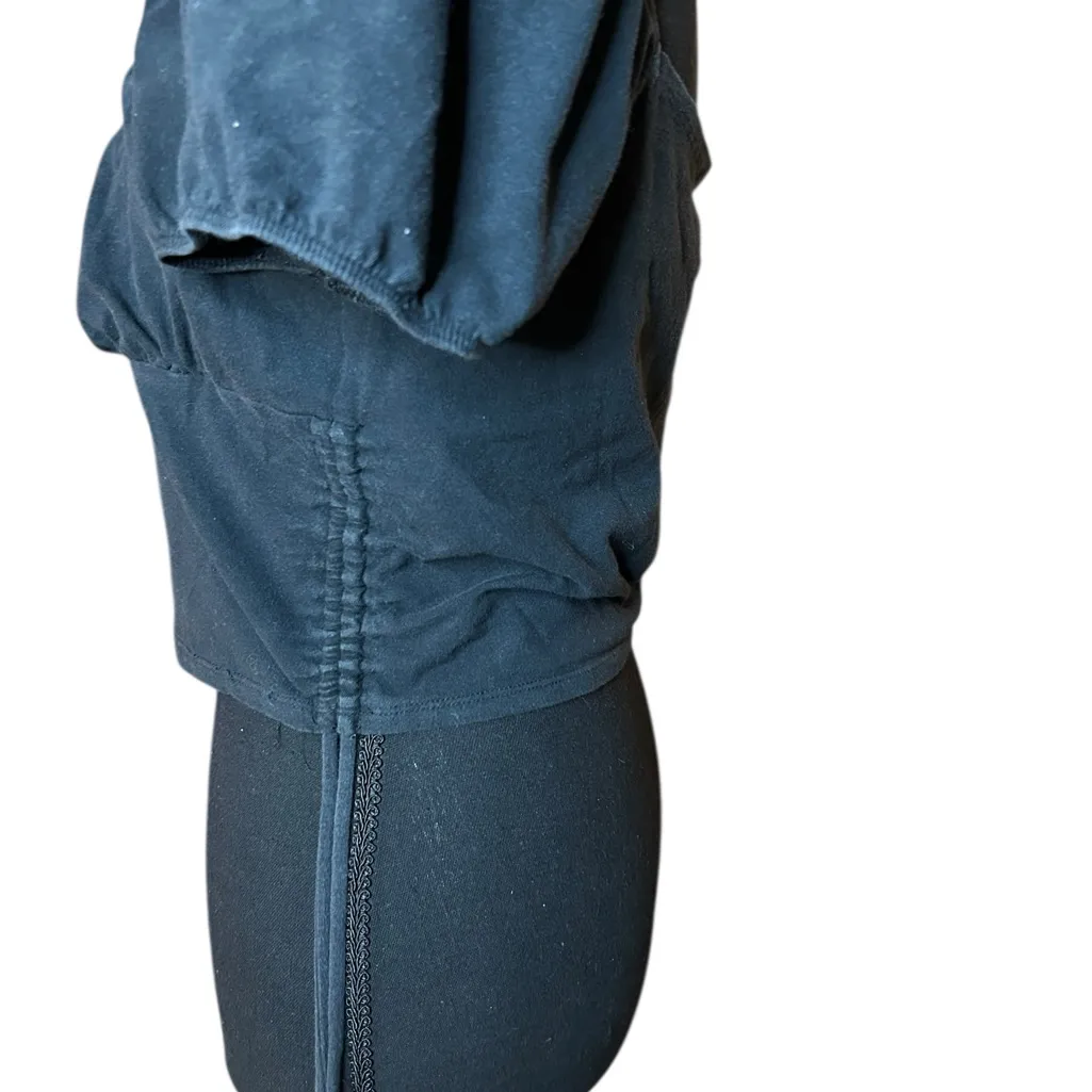 Hollister Black Puff Sleeve Top - Image 4