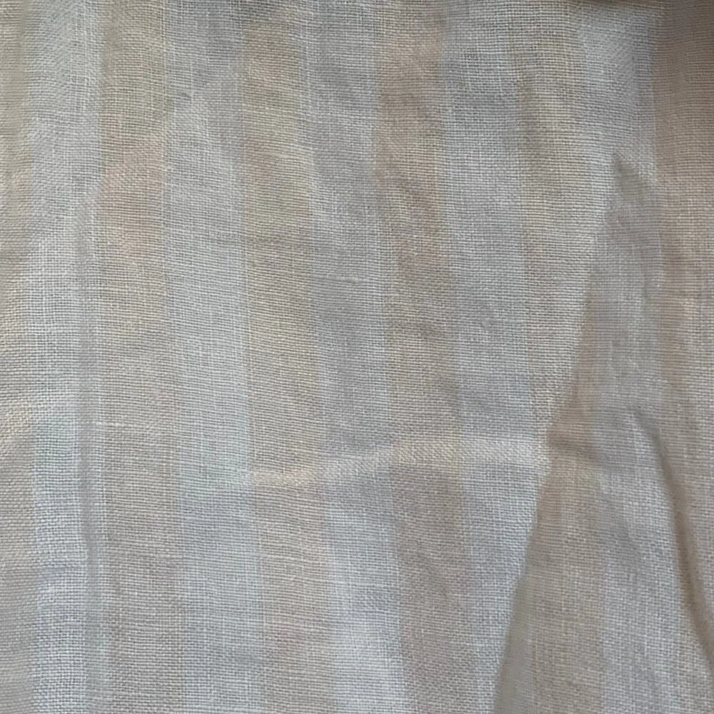 NEW Everlane The Linen Relaxed Shirt in Beige/Cream Stripe - Image 7