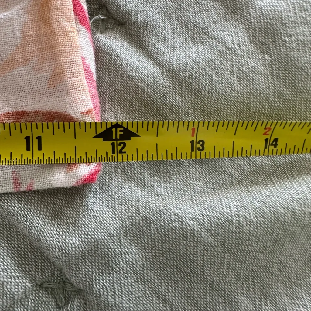 Abercrombie & Fitch Floral Linen Blend Wide Leg Pants Size M - Image 9