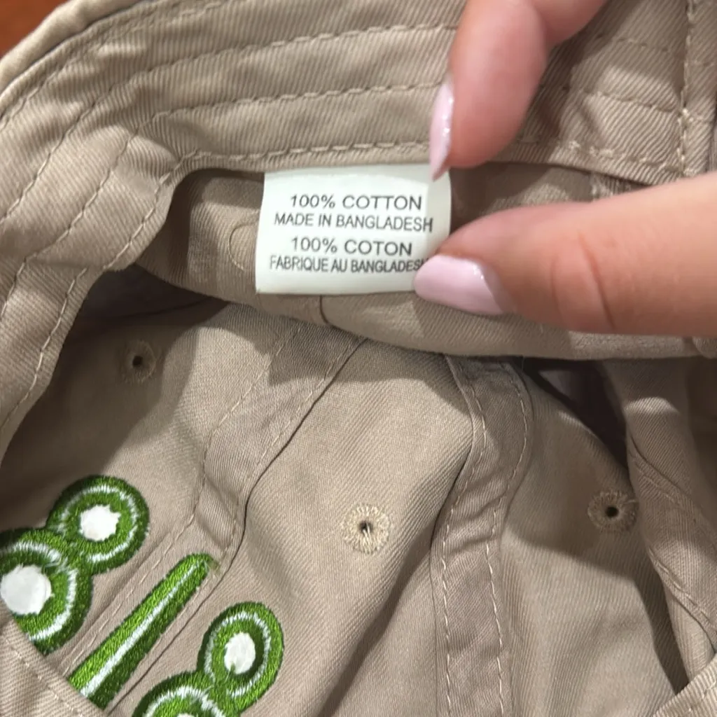 818 tequila hat tan 100% cotton - Image 4