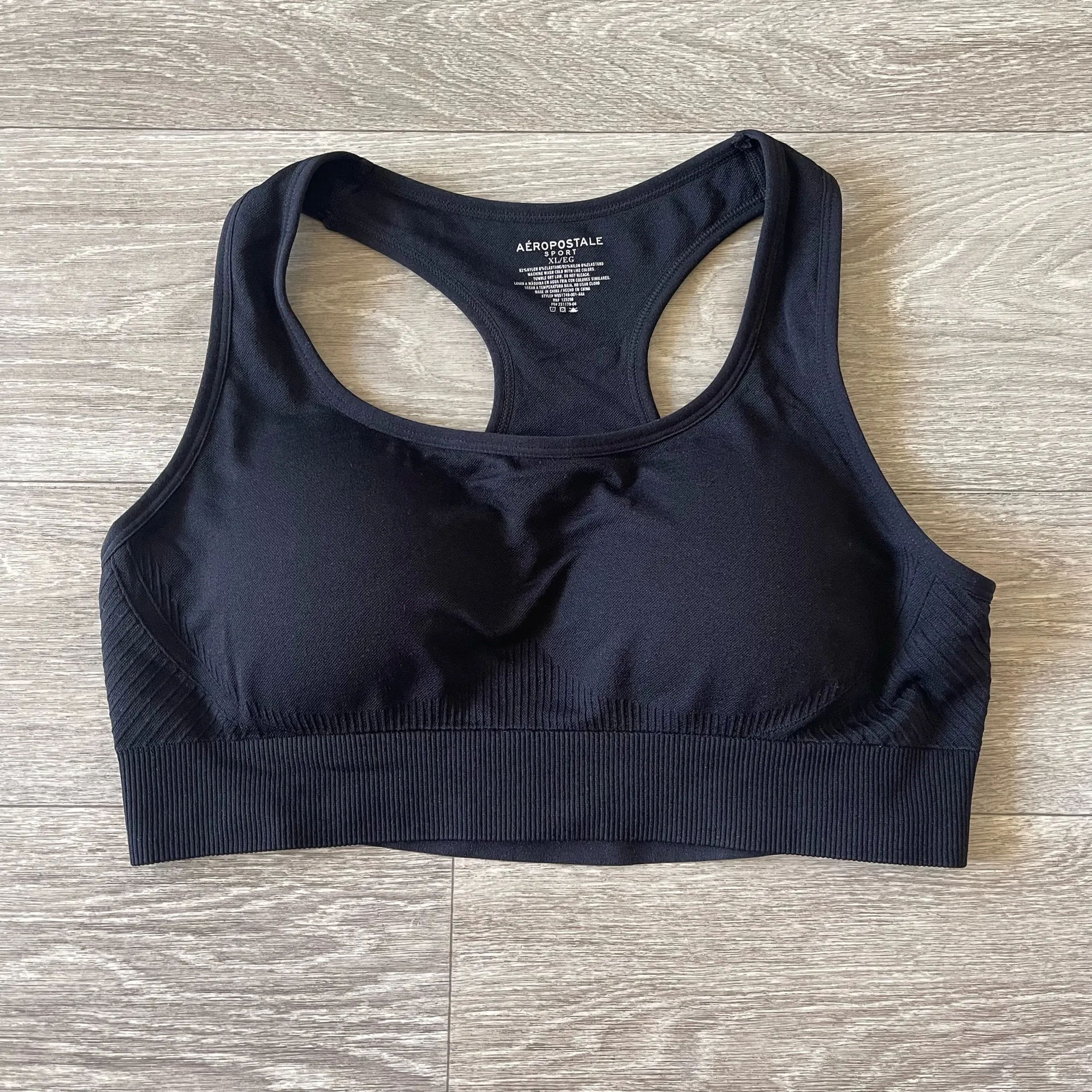 AEROPOSTALE SPORT scoop neck sports bra - XL - Image 2
