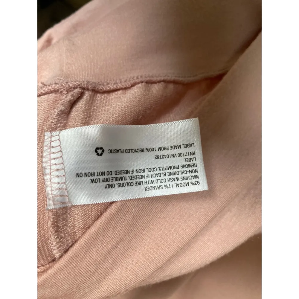 Isabel Maternity Blush Nursing Top Snap Shoulder Stretchy Preppy Autumn Pregnant Pink Size undefined - Image 6