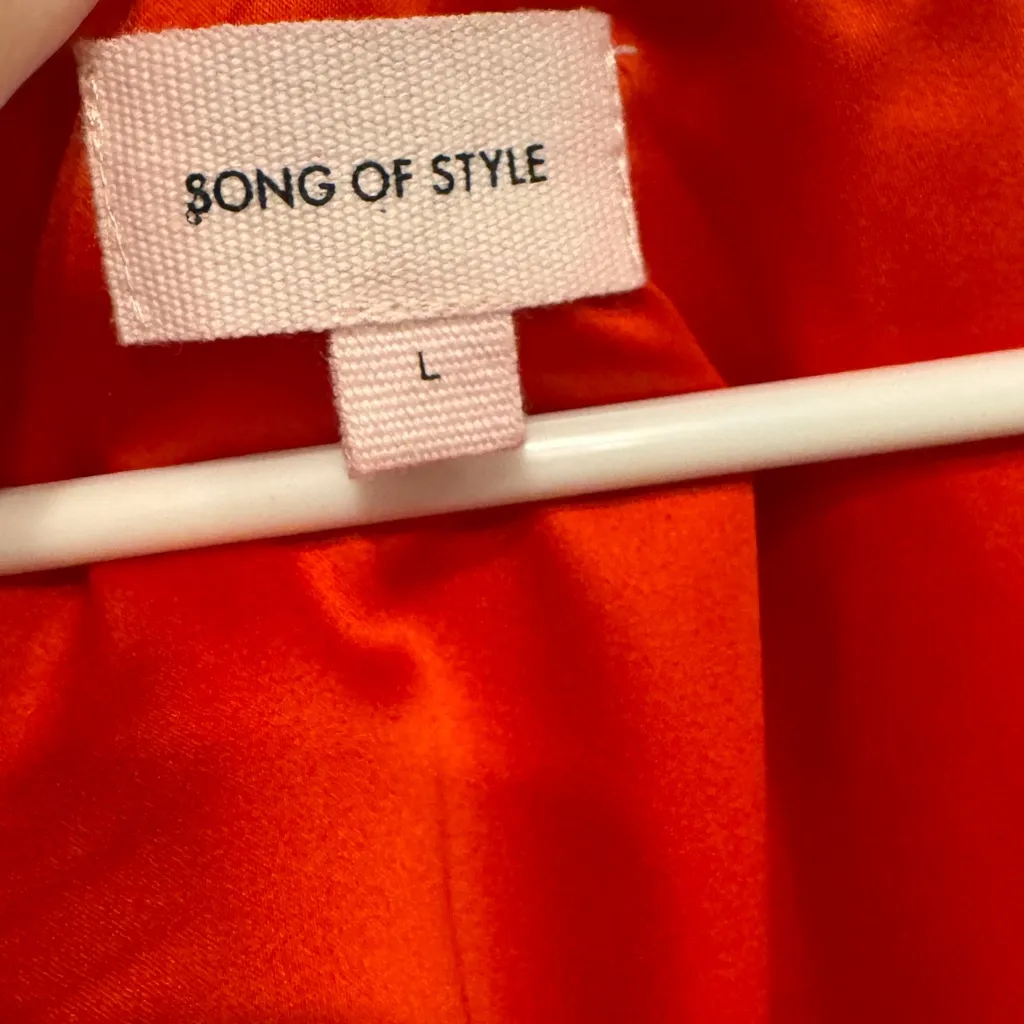 Song of Style Vibrant Red 2 piece set Size L - Image 2