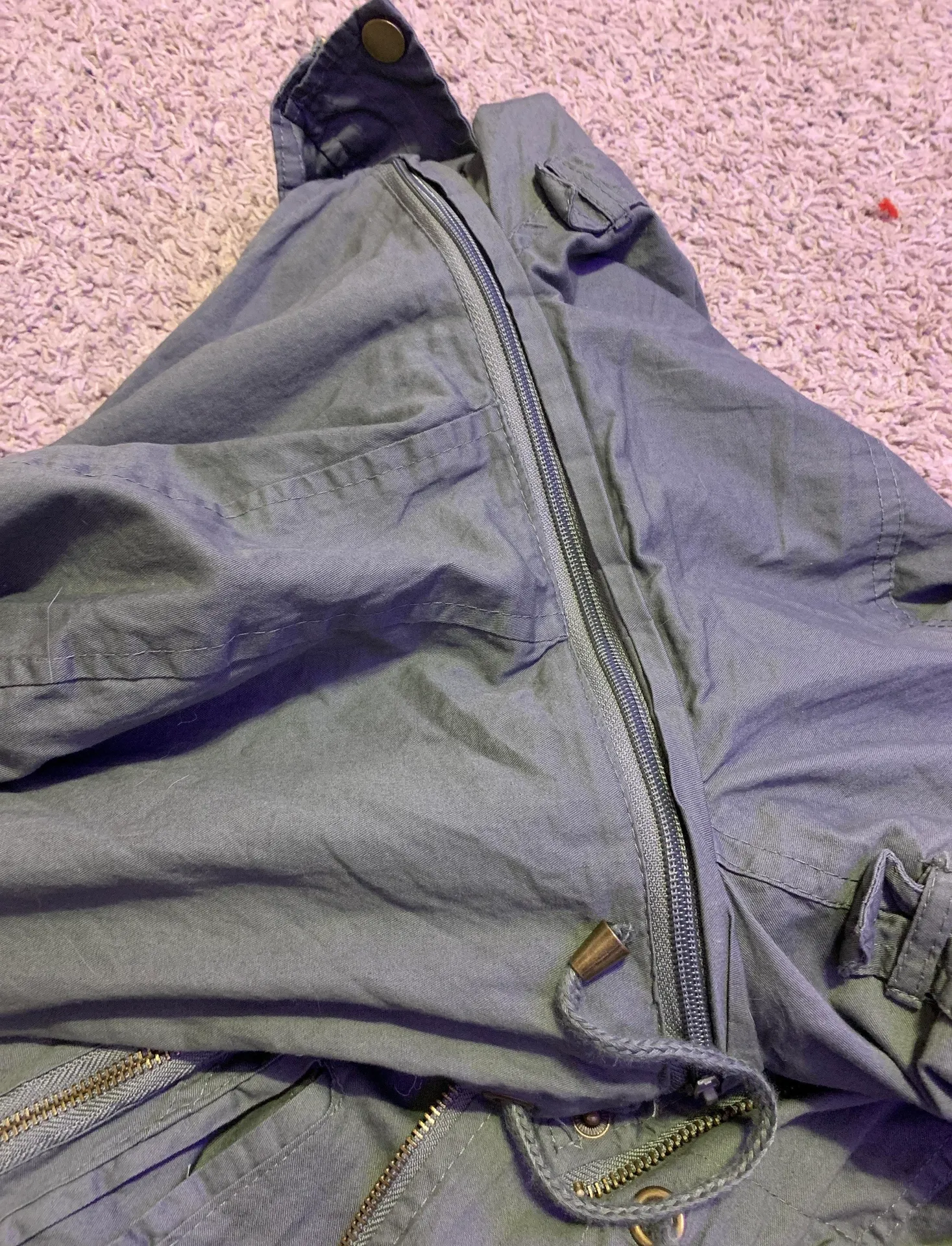 Olive Green Jacket Size M - Image 3