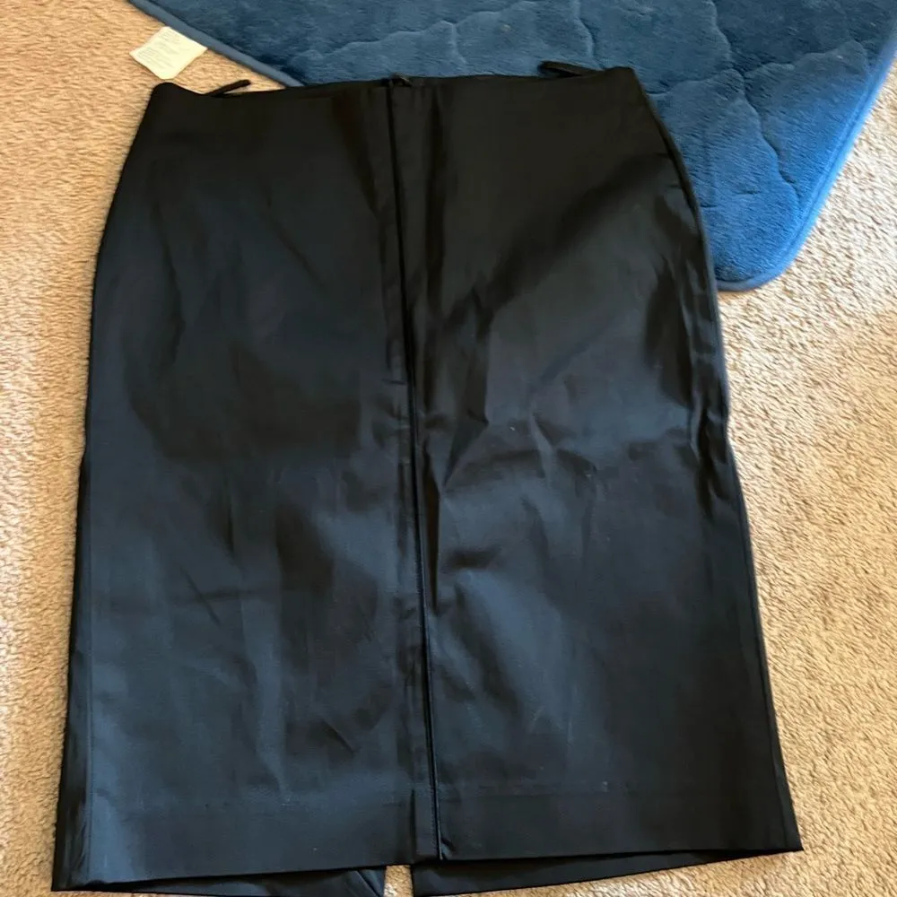 Mango black pencil skirt 4 - Image 2