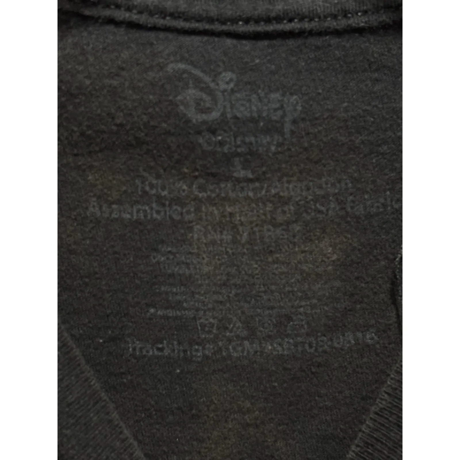 Disney Mickey Mouse Web Halloween Short Sleeve Graphic T-shirt Size L Blk/Orange - Image 3