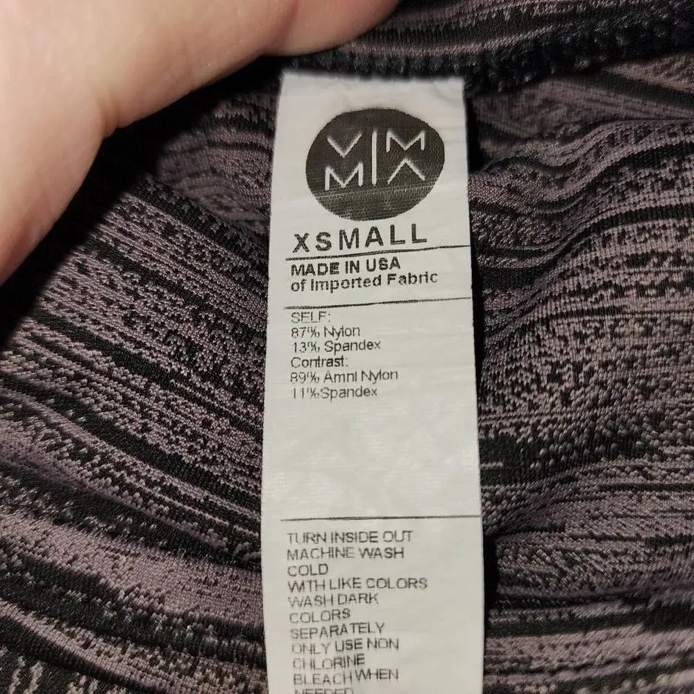 Vimmia‎ Womens Purple Crop Leggings XS - Image 3