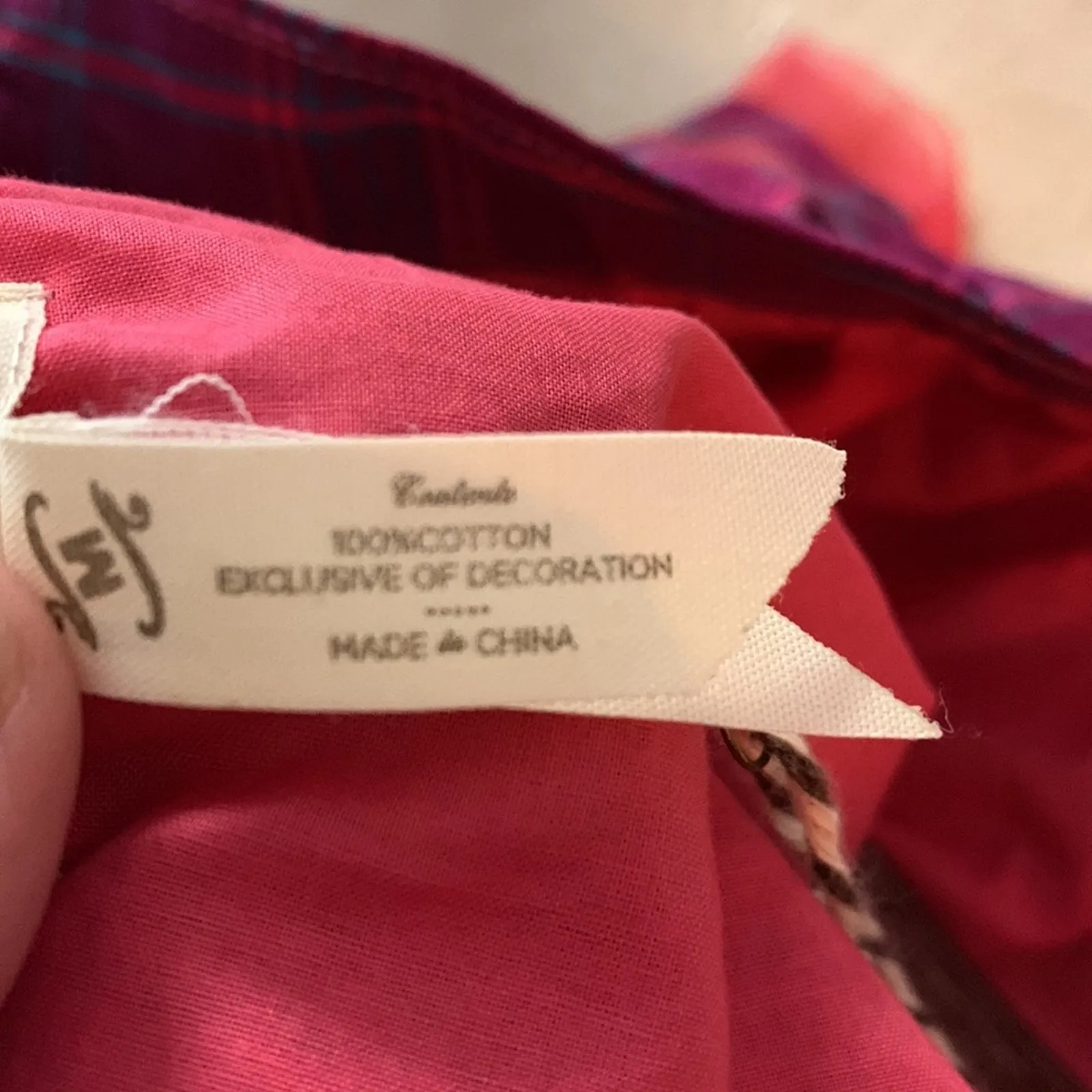 Matilda Jane womens medium pink plaid skirt lined tulle cute purple clueless - Image 8