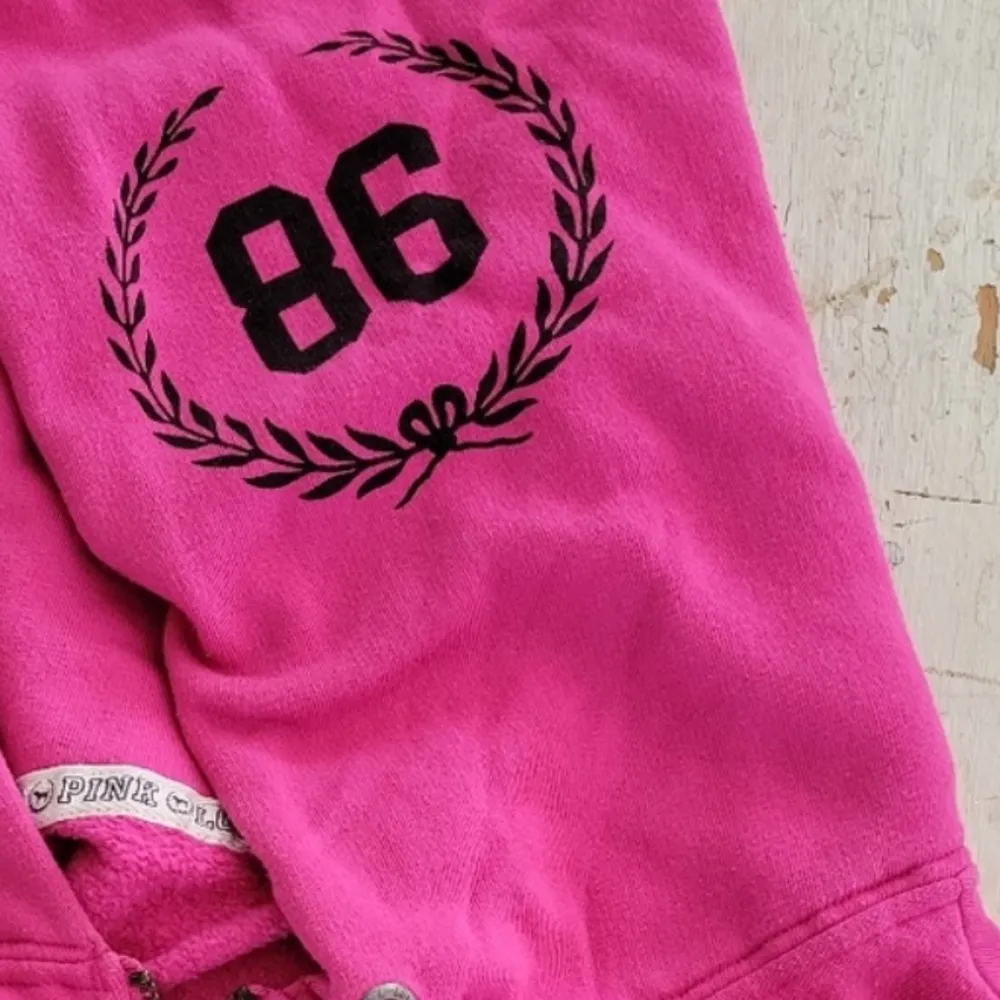 Victoria’s Secret PINK VINTAGE Half Zip Hoodie Sweatshirt - Image 3