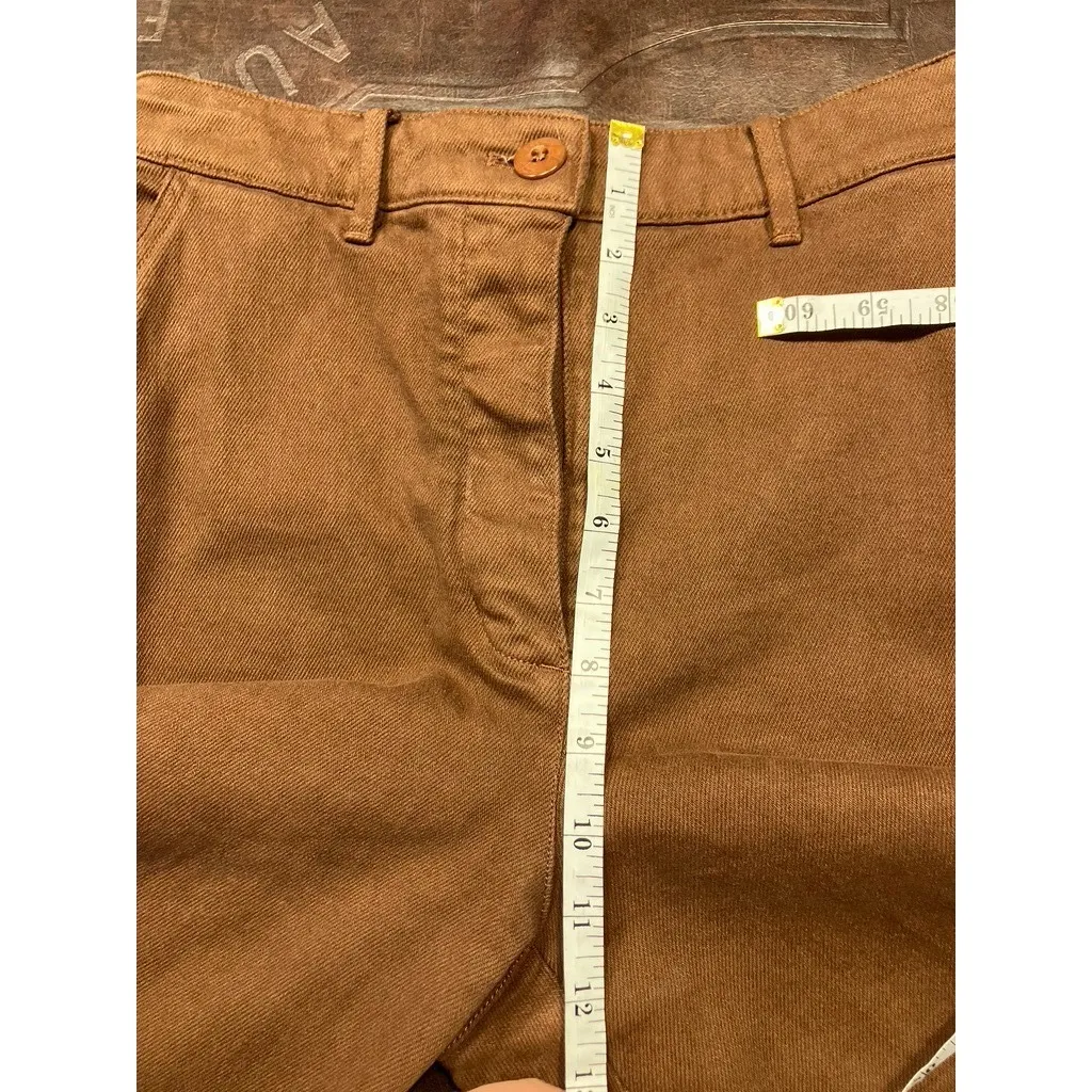 Wilfred Free Womens Cargo Pants Size 6 Brown Cotton‎ Blend Utility Trousers - Image 16