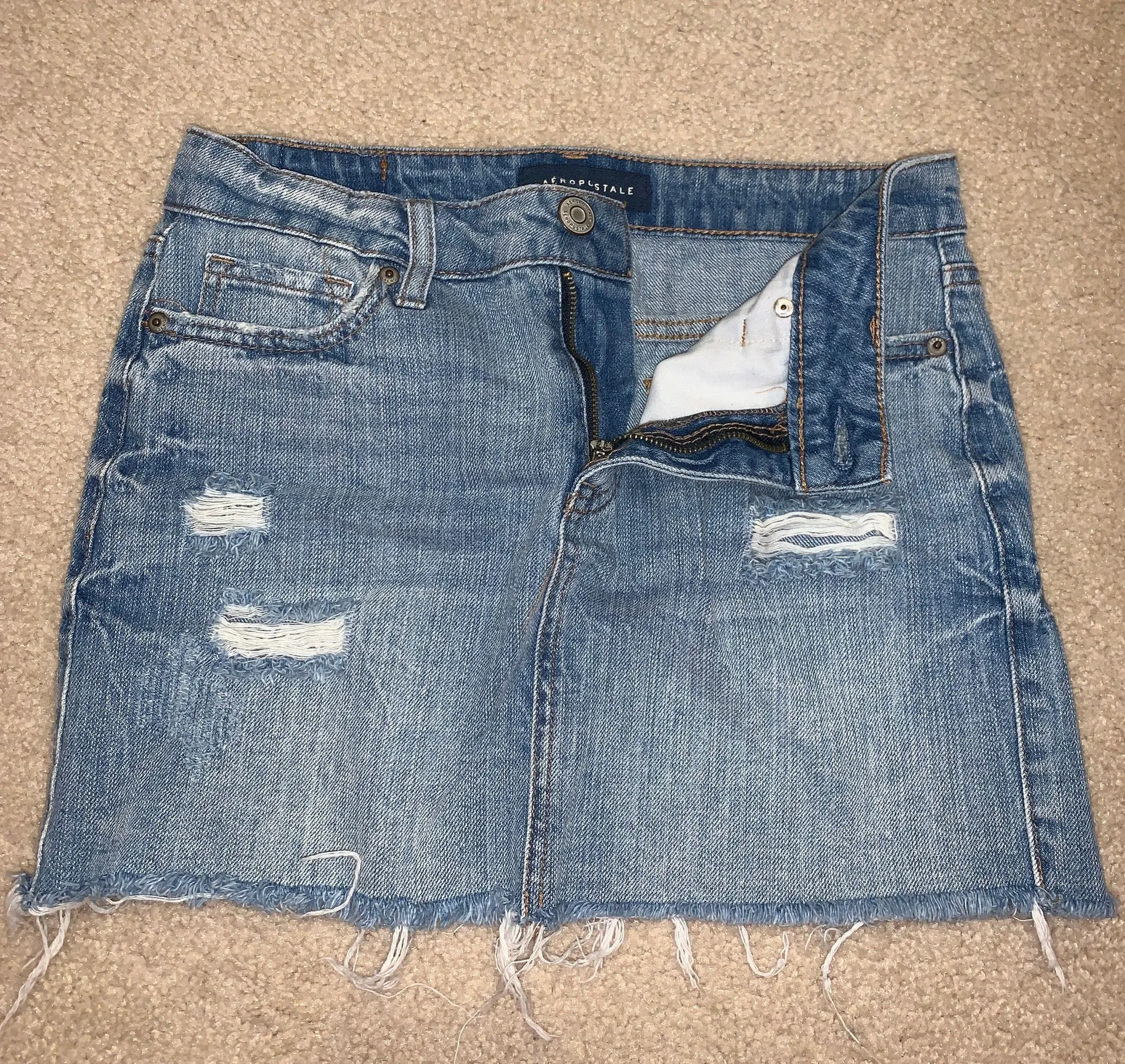 Aeropostale Denim Mini Skirt - Image 4