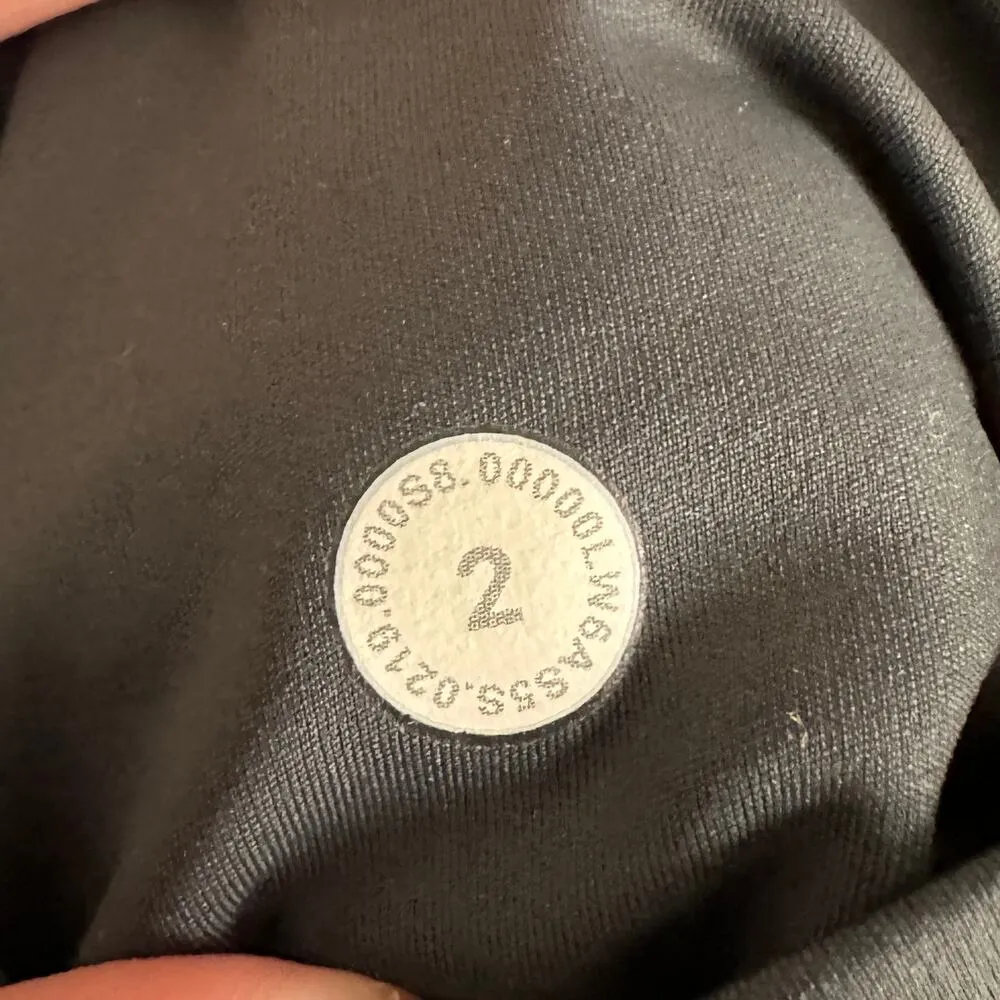 LULULEMON | Fast and Free NuLux Crop 19" With Pockets | Graphite Gray | Size 2 - Image 7