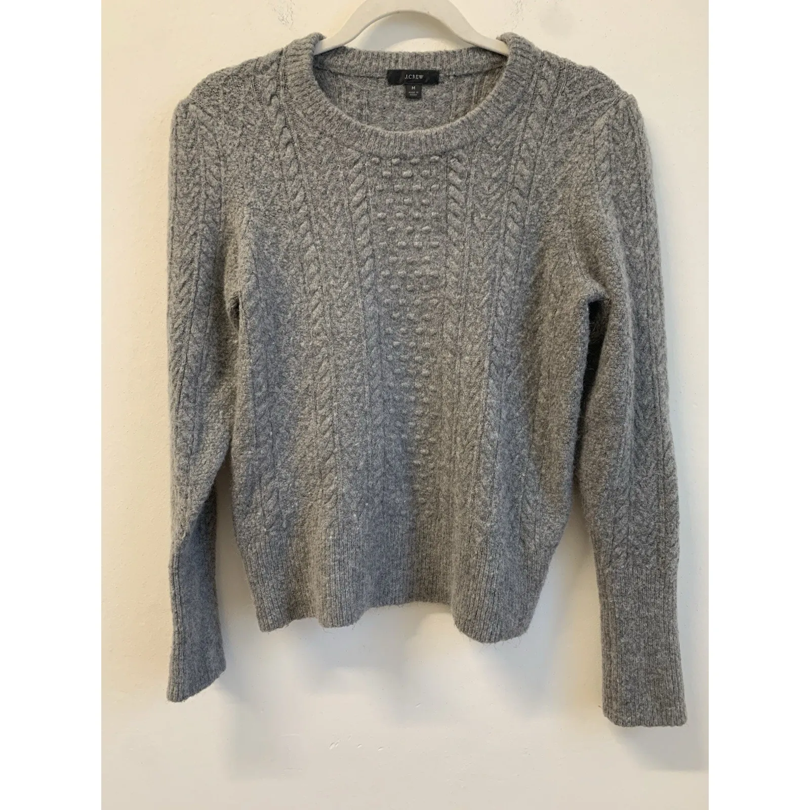 J Crew Women’s Crewneck Sweater Cable - Image 2