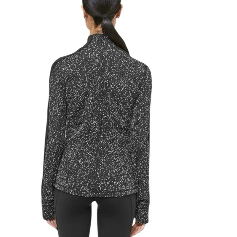 Lululemon Run Briskly 1/2 Zip Pocket Thumbhole Jacket Size 4 - Image 4