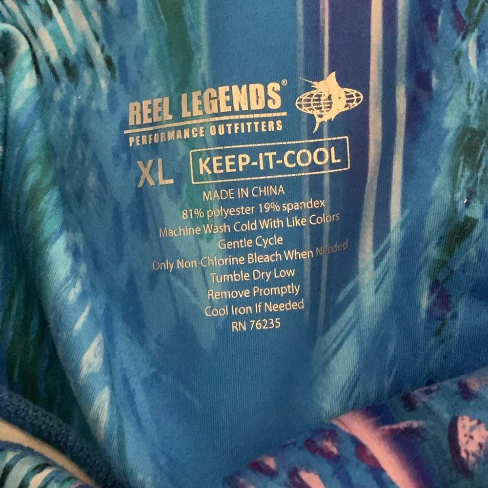 Reel Legends Keep It Cool woman 22” inseam leggings size XL - Image 3
