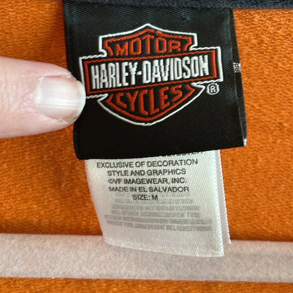 Harley-Davidson V-neck Sweatshirt - Image 4