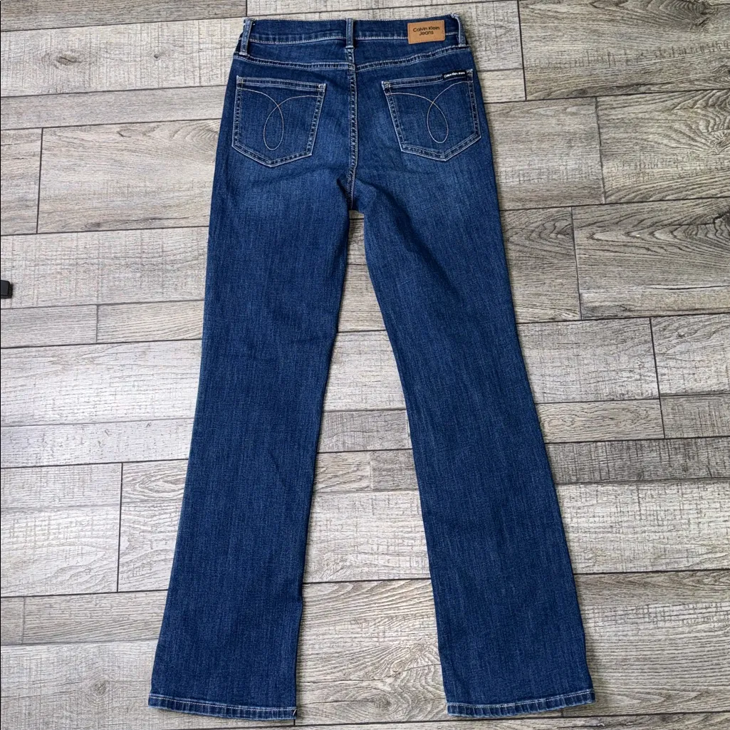 Calvin Klein  High Rise Boot Cut Jeans - Image 3