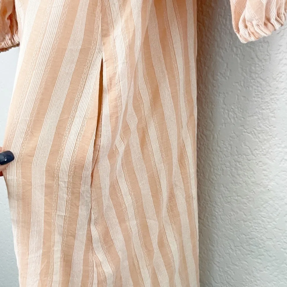 𝅺NWT LEMLEM Nefasi Long Sleeve Mini Dress Coral L - Image 10