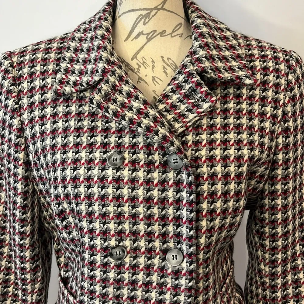 Casual Corner vintage wool skirt jacket suit set 12 - Image 2