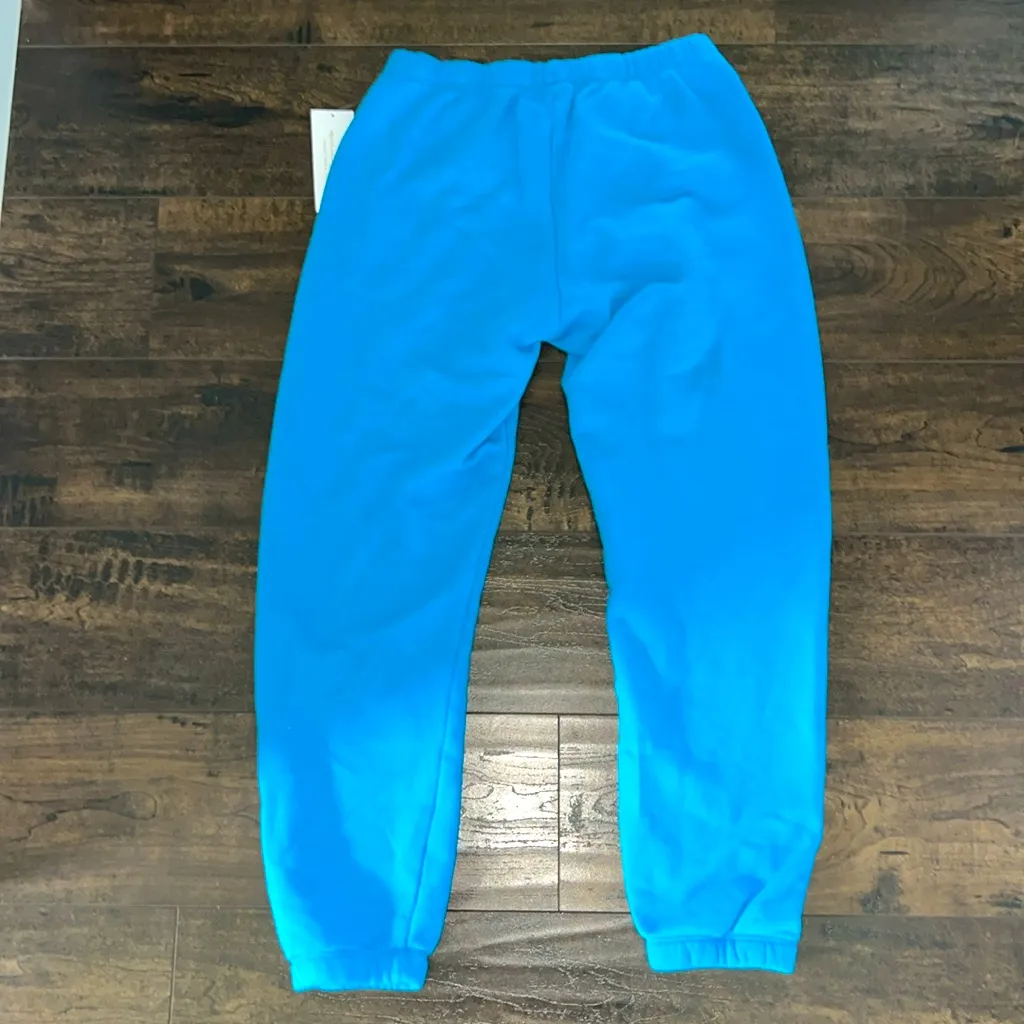 NWT Hamsa Luna Cotton & Modal Sweatpants - Azul - Image 3