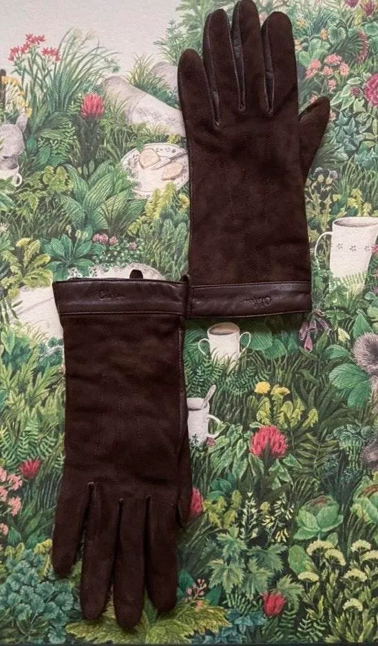 Cole Haan Vintage Leather  Gloves - Image 3