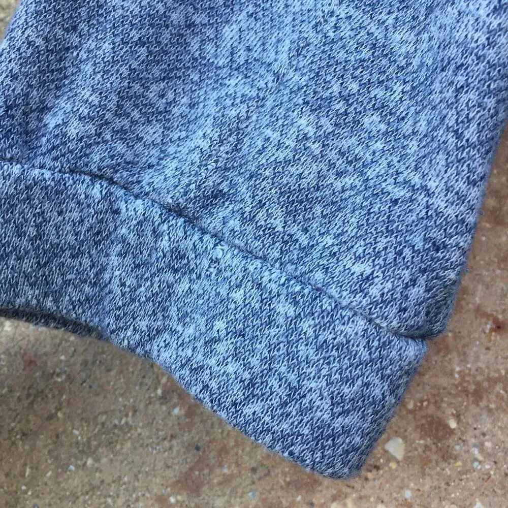 Vivienne Tam Heather Grey Crop Full Zip Hoodie L - Image 4