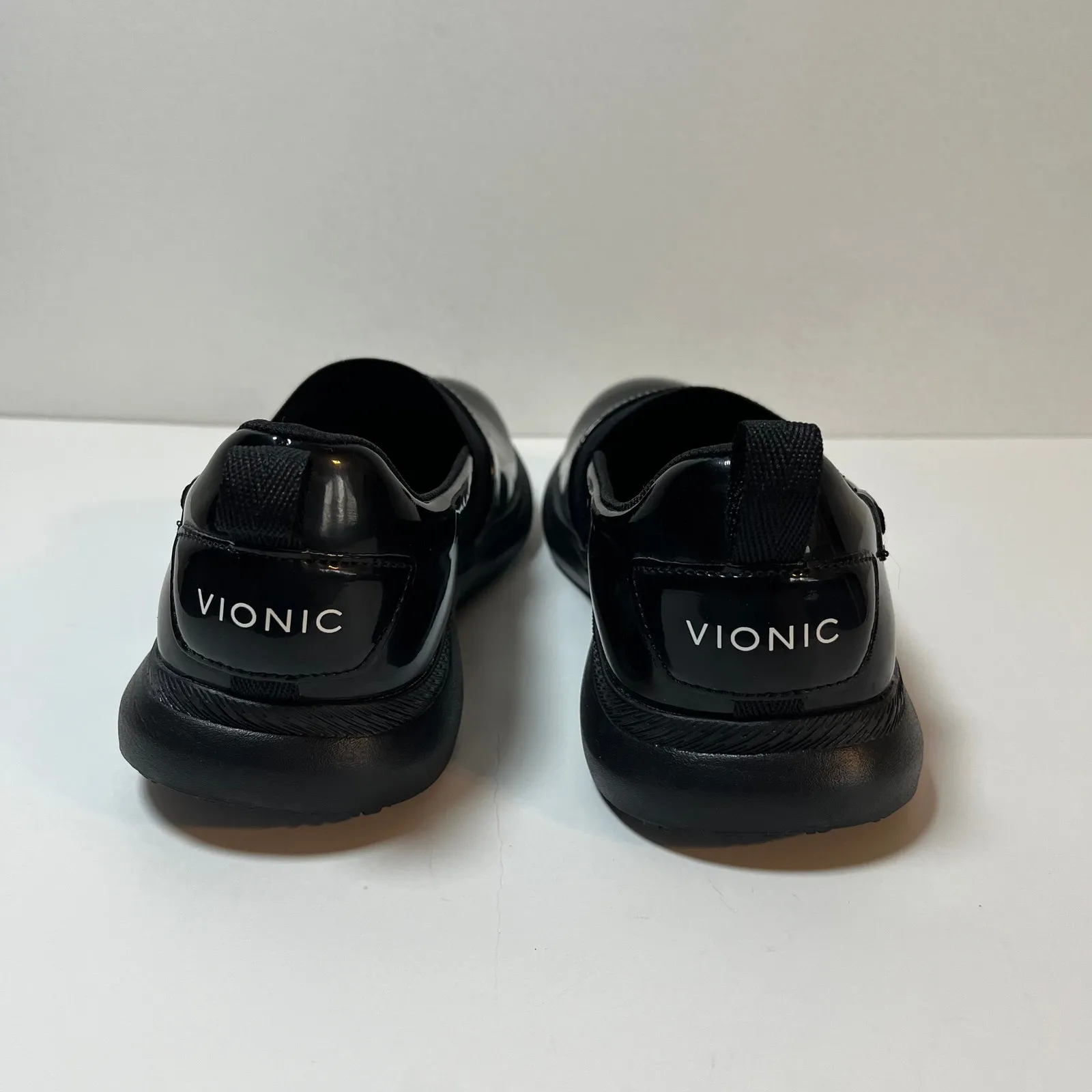 Vionic Pro Fiona Slip On Shoes Black Patent Sz 7.5 Nursing Hospital Med Non Slip - Image 7