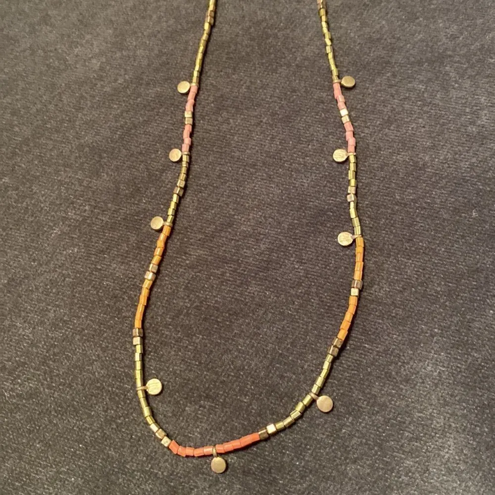 Women’s Universal Thread Necklace & Earrings Bundle One Size NWT - Image 3